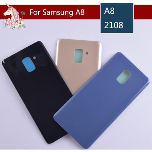 10pcs/lot For Samsung Galaxy A8 A530 A530F A8 plus A730 A730F 2018 Housing Battery Cover Door Rear Chassis Back Case Housing
