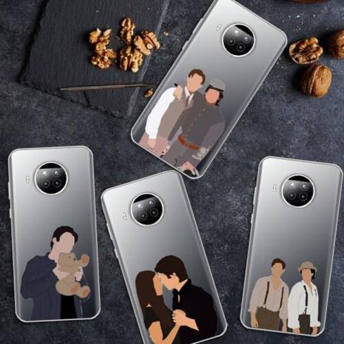 The Vampire Diaries Phone Case Transparent for Xiaomi mi Redmi note 10 t 8 9 pro lite 11 Samsung S 8 9 10 20