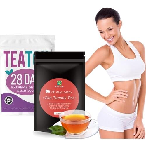 Man and Women Belly Slimming Detox 28 Days Detoxtea Bags Colon Cleanse Teatox Fat Burning Weight Loss Products For