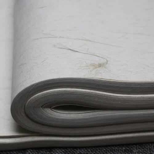 Longe Fiber Xuan Paper Chinese Handmade Raw Rice Paper For Chinese Calligraphy Painting Calligraphy Handicraft Supply