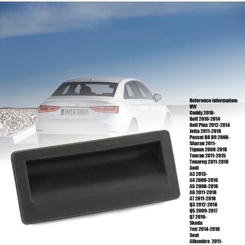 Rear Trunk lid lock actuator Release Switch Button for Caddy Golf Plus Jetta A3 A4 Skoda Yeti Alhambra 5N0827566T