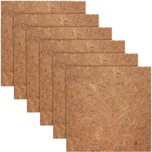 Natural Coconut Fiber Mat, Reptile Carpet, Pet Terrarium Substrate for Lizard Snake Turtle Turtles Iguana Gecko