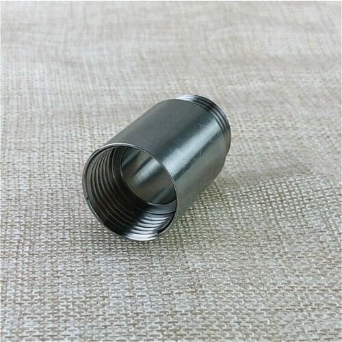 Stainless steel G5/8 female thread to 1/2" male thread adapter adjustable beer faucet ball value adapter connector 50mm length