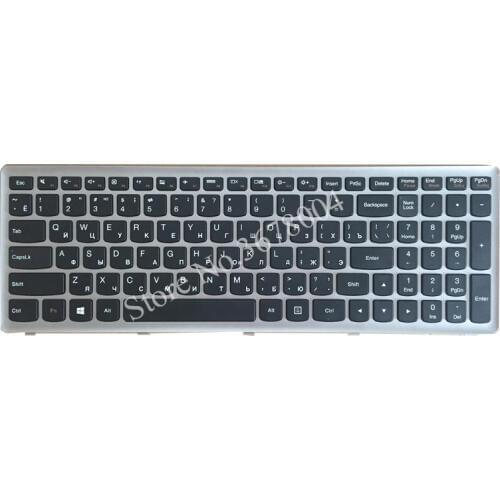 New Russian Laptop keyboard For Lenovo U510 Z710 25211213 25211243 NSK-BF1SU 0KN0-B62RU13 9Z.N8RSU.10R V-136520MS1 RU keyboard