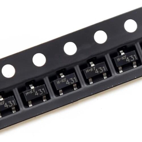 50PCS TL431 431 CJ431 SOT-23 TL431A SOT23 SOT SMD new and original IC Chipset