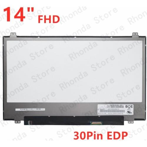 14-inch 1920x1080 NV140FHM-N62 N140HCE-EN1 for Infinix INBook X1 Pro laptop LCD screen FHD 30Pin EDP