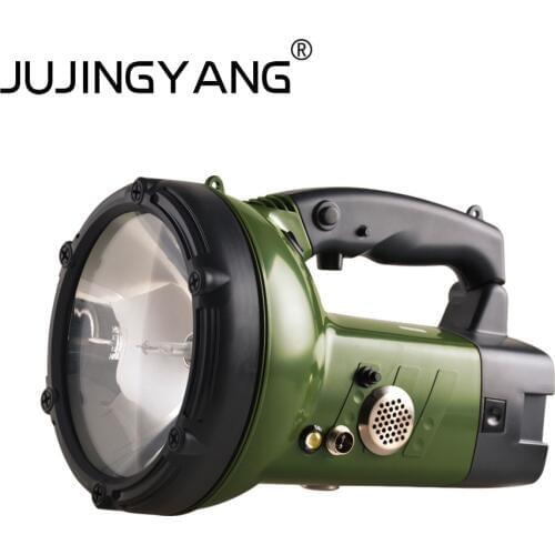 JUJINGYANG Strong light xenon searchlight remote charging remote hand-held xenon lamp