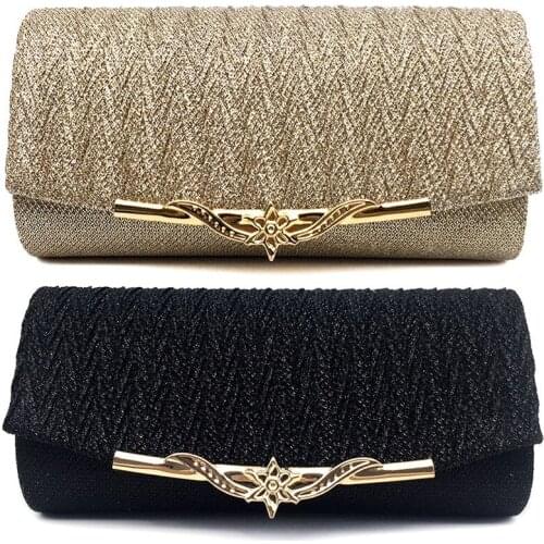 Women Evening Bag Party Banquet Glitter Bag For Women Girls Wedding Clutches Handbag Chain Shoulder Bag