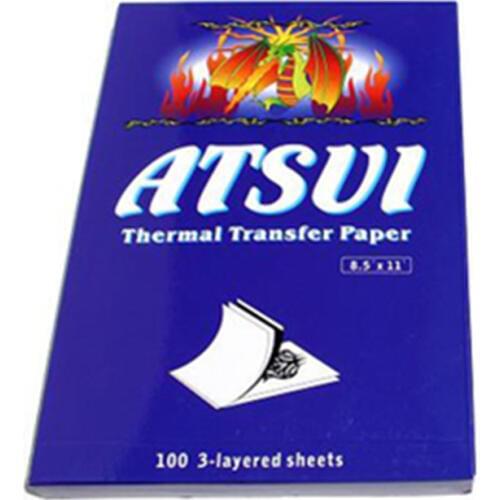 100pcs Tattoo Stencil Transfer Paper A4 Size Thermal Copier Paper Suppliy