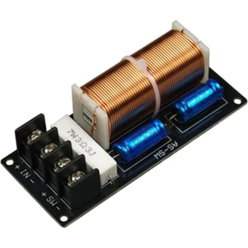 300W 4-8Ω Subwoofer Crossover Passive Bass HIFI Speaker Frequency Divider DIY