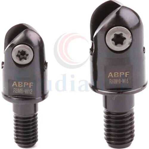 Anti-vibration locktooth ABPF-R10M10-W16 Milling cutter head High quality and high strength Tungsten steel rod finishing special