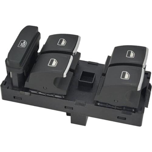 Electric Replace Front Left Master Window Switch For Skoda Octavia 13-17