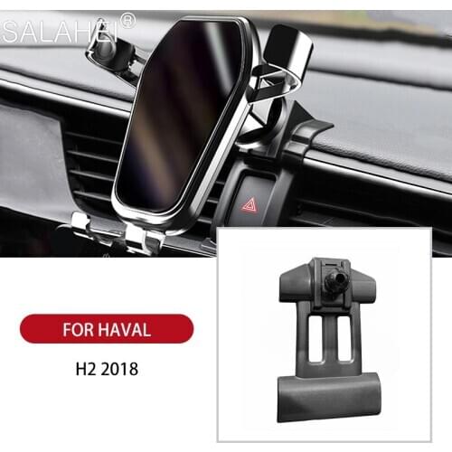 Hot Style Car Mobile Phone Holder For Haval H2 2018 Car Holder Phone Stand Steady Fixed Bracket Support Gravity Sensing Holder