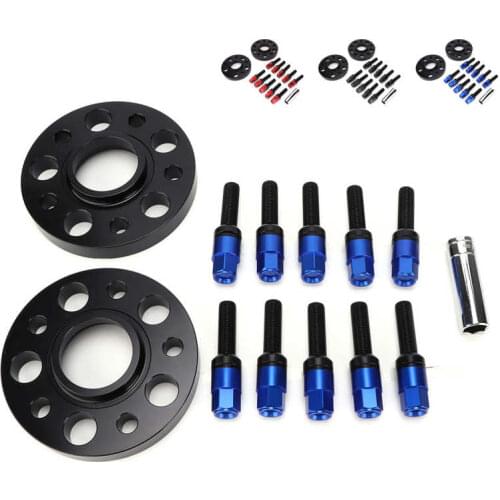 Wheel Adapter Wheel Spacer Kit 20mm Bolt Pattern‑5x112mm M14x1.5 Replacement for SQ7 2016‑2020 Hub Bore Wheel Adapter