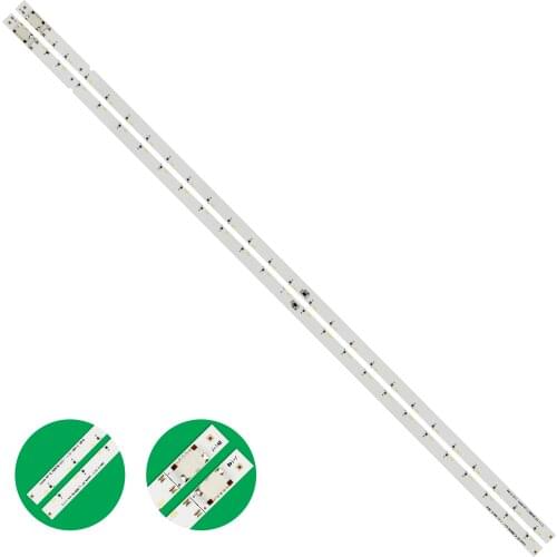 New 2 PCS LED backlight strip for Samsung UE43K5100AK UA43K5100AKXZN UE43K5100AUXUA CY-FK043BNEV2H BN96-39722A CY-FK043BNAV1H