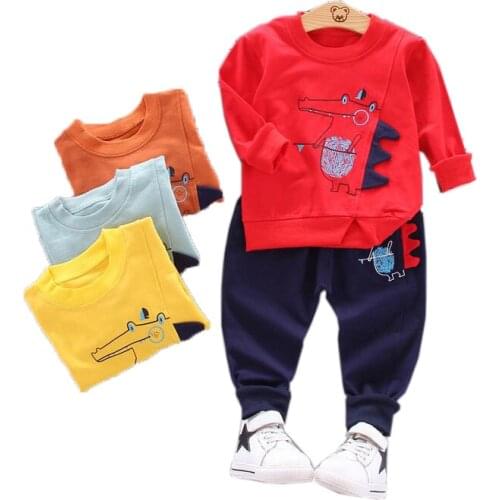 Spring Autumn New Boys Clothing Sets Baby Kids Sets Cotton Star Boy Tracksuits Kids Suits Long Sleeve T Shirt+Pants