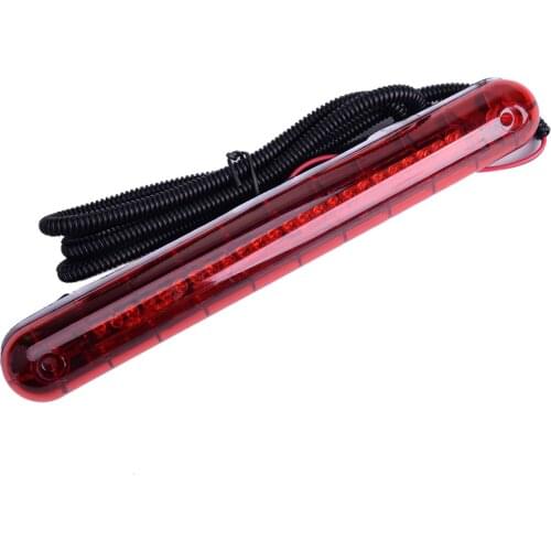 New Universal Red 24 LED CHMSL Car High Mount Third 3RD Brake Stop Tail Light Lamp Windshield