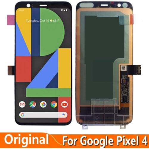 Original 5.7" For Google Pixel 4 G020M G020I GA01187 GA01189 LCD Display Touch Screen Digitizer Assembly For Google Pixel4