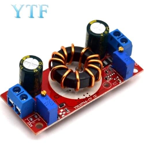 10A DC-DC 4-32V to 1.2-32V Step Down Module Solar Charger Constant Voltage Current Adjustable Buck Converter LED Driver