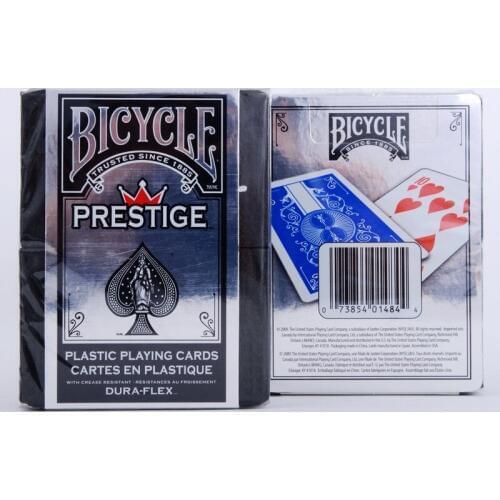 Bicycle Prestige Deck Red/Blue High Quality Plastic Dura Flex Playing Cards Magic Cards Close Up Stage Magic Tricks Magic Props