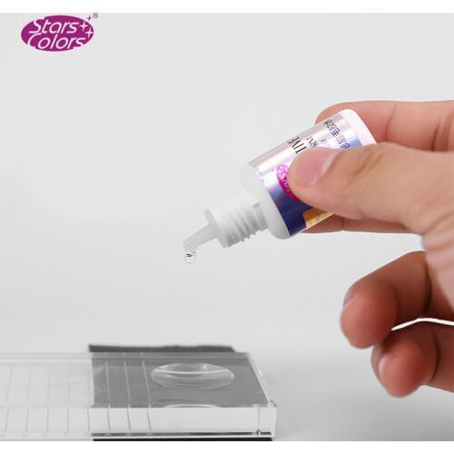 Starscolors Clear eyelash eyebrow extension glue individual Makeup Extension No Sensitive No Odor Long Lasting 30 to 40 days