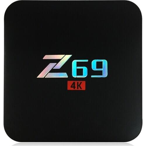 5pcs Z69 Android 6.0 4K Ultra HD TV Box 1G 16G Amlogic S905X Quad Core Android 6.0 OS WiFi Bluetooth 4.0 Media Player Airplay