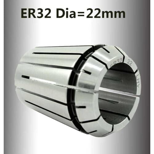 1pcs ER 32 ER32 Oversize 22mm Spring Collet Tool Collets Drill Chuck Arbors CNC Milling Lathe Cutter DIN 6499B Free shipping