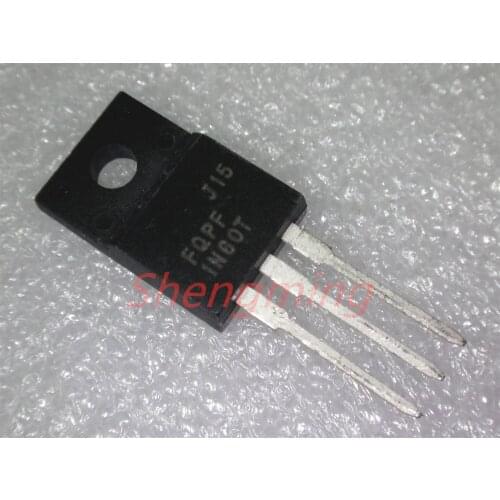 10pcs FQPF1N60T TO-220F