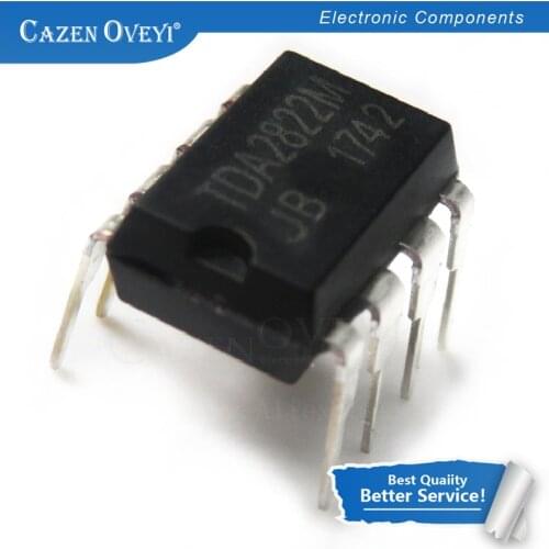 10pcs/lot TDA2822M TDA2822N TDA2822 DIP-8 In Stock