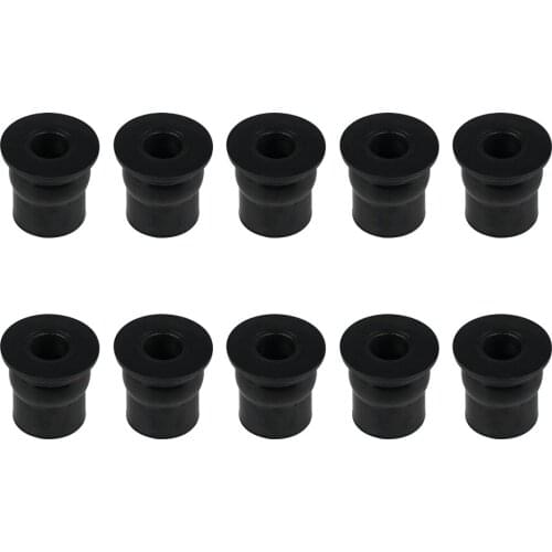 10pcs M6 Rubber Well Nut Universal Windscreen & Fairing 6mm 1/2" Wellnuts Universal Windscreen/Fairing M6 1/2" Wellnuts Rubber