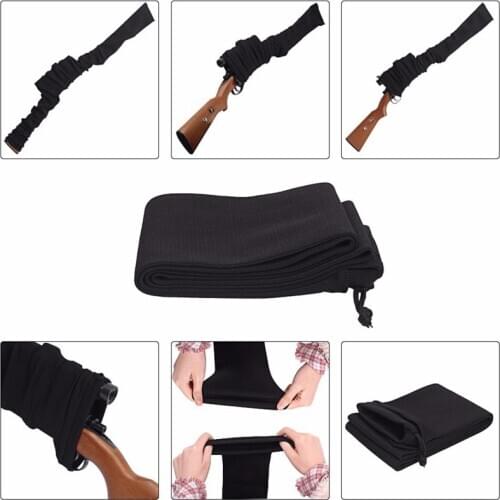 2021 Rifle Gun Socks 54"/14" Tactical Hunting Shooting Gun Pistol Protector Cover Holster Silicone Treated Fishing Rod Sleeve