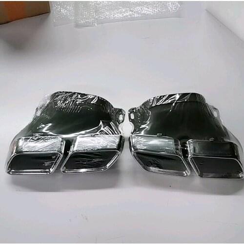 304 Exhaust Tip for Mercedes Benz W205 W212 W222 W204 W207 Change To AMG C Class Diffuser Tail Throat