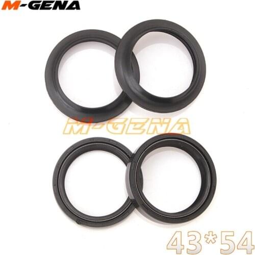 43*54*11 Motorcycle Front Fork Damper oil seal Dust cover For CR125 DR 250 DR250 DL1000 MX6 T4 FAST