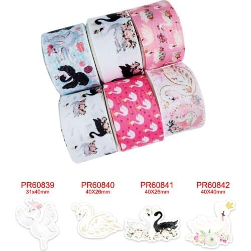 Cartoon Printed Grosgrain Ribbon 45730