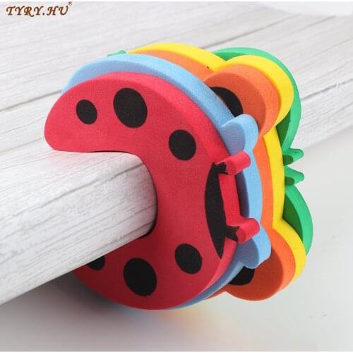 5pc/lot Baby Safety Protection Cartoon Animal Shape Door Blocker For Kids Finger Protectors Door Clamp Pinch