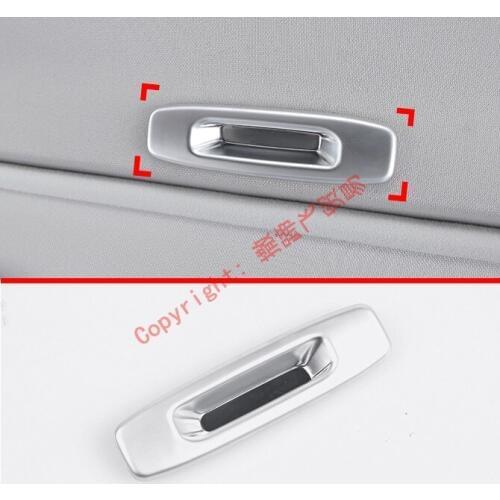 ABS Pearl Chrome Interior Sunroof Handle Cover Trim For Subaru Forester SK 2018 2019