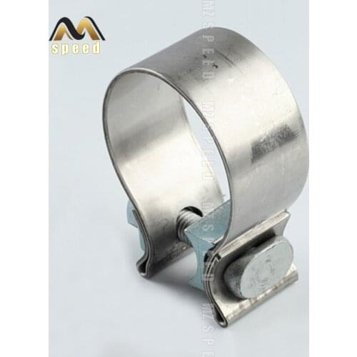 Car Accessories Stainless steel Universal exhaust pipe connection hoop Strong steel pipe clamp
