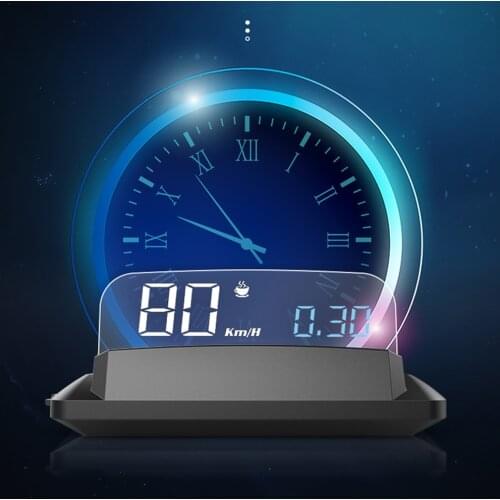 Car GPS Digital Head-Up Display Car Detector G3 GPS Head-up Display HUD Projector Speedometer Overspeed KMH/KPM Warning Fatigue