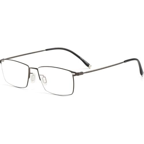 Business Men Titanium Alloy Optical Glasses Frame Full Rim S6613 For Males Prescription Spectacles Eyeglasses Frames