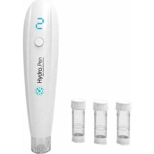 Hydra Pen H2 With 22 pcs Cartridges Professional Hydra Microneedling Pen Automatic Applicator Skin Care Tool Home Kit