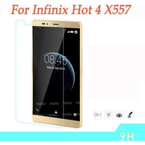 Infinix Hot 4 X557 Tempered Glass Origina 9H High Quality Protective Film Explosion-proof Screen Protector For Infinix Hot4 X557