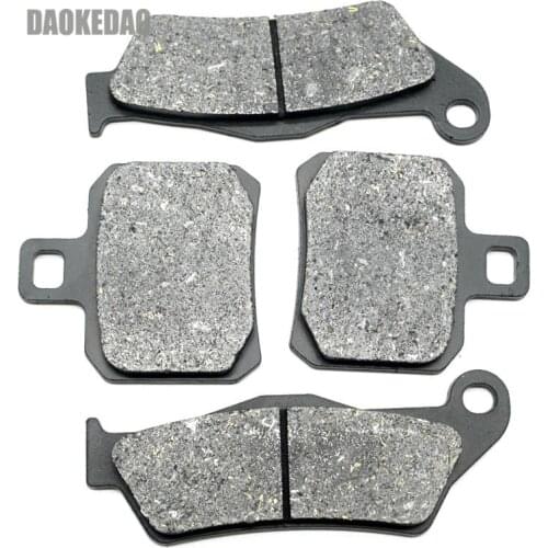 For Yamaha Majesty 125 YP125 2001-2009 X-max 2006-2009 Maxster XQ125N 2001-2003 Front Rear Brake Pads Set Kit Scooter Parts YP