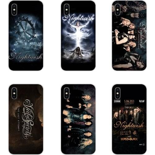 For Huawei G7 G8 P8 P9 P10 P20 P30 Lite Mini Pro P Smart Plus 2017 2018 2019 Nightwish Theater metal Music Band Phone Shell Case