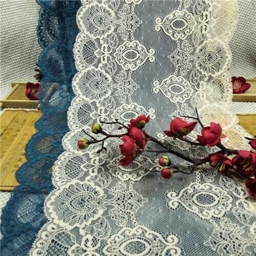RR1780 24cmSoft elastic lace accessories handmade cloth material lace lace dress skirt