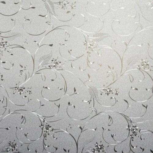 New Anti-UV PVC Window Film Glass Decoration Opaque Window Privacy Film Sticker Household Bathroom Bedroom Decor Film