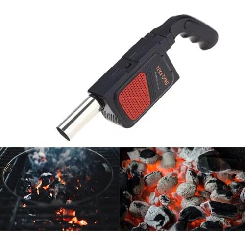 Handheld Electric BBQ Fan Air Blower Outdoor Handheld Electric BBQ Fan For Outdoor Camping Picnic Barbecue Cooking Tool
