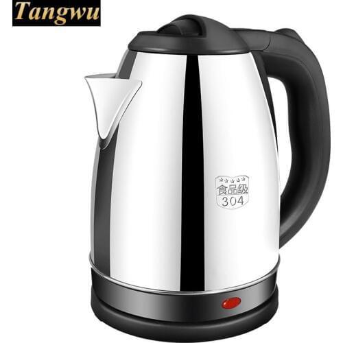 High quality Electric kettle 304 stainless steel dormitory home cooking automatic power Safety Auto-Off Function new