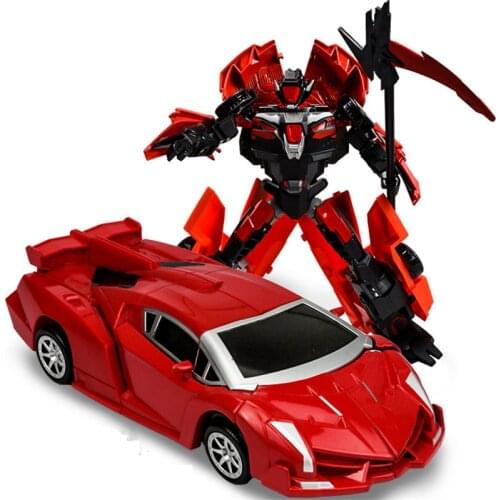 WEI JIANG Newest Transformation Toys Boy Plastic ABS + Alloy Anime Robot Car Military Model Action Figures Classic Children Toy