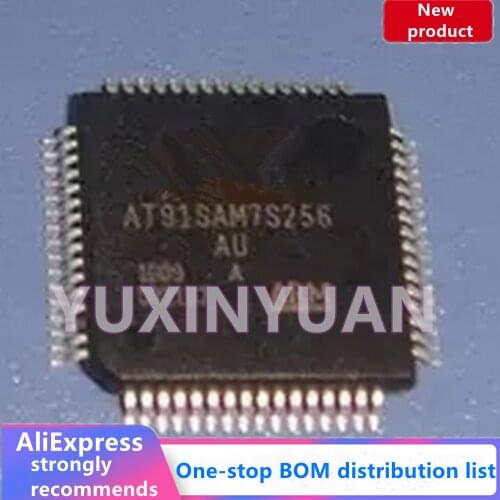 1PCS AT91SAM7S256 AT91SAM7S256-AU QFP64 In Stock