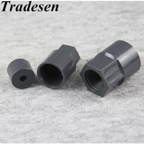 1pcs UPVC Female Thread Connector Inner Dia 20*1/4‘’ 20*M14 25*M20 Pressure gauge Bushing Adapter connector Reducing Adapter